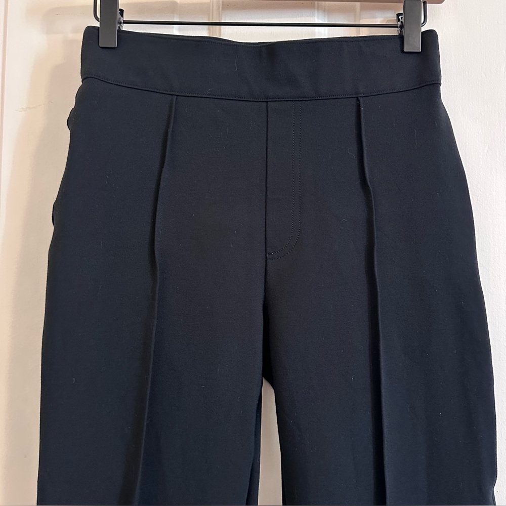 SPANX Perfect Fit Ponte Wide Leg Pant in Classic Black Small Petite - Picture 6 of 8